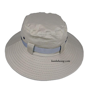 Nón tai bèo, nón bo nam, nón lính mùa hè xanh vành rộng, chống nắng tốt, có dây quai nón - Hạnh Dương