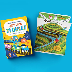 Sách Chuyển Động Scanimation - Lướt Cùng Tí Địa Lí