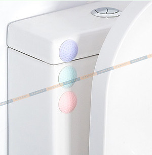 SET 3 Miếng Cao Su Dán Tường Chống Va Đập Chặn Cửa Giảm Tiếng Ồn Keo Siêu Dính Tiện Lợi