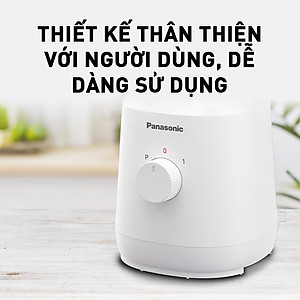 Máy xay sinh tố Panasonic MX-EX1001WRA - Công suất 450W - 1L - Lưỡi dao thép không gỉ - Cối nhựa kháng vỡ - Hàng chính hãng