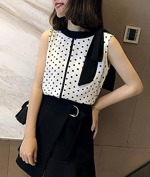 ÁO CHẤM BI SÁT NÁCH HELEN