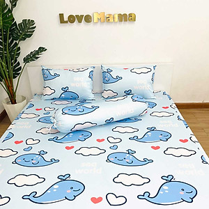 Ga chống thấm cho trẻ sơ sinh và trẻ nhỏ chống thấm nước bảo vệ nệm LoveMama loại 1 chính hãng