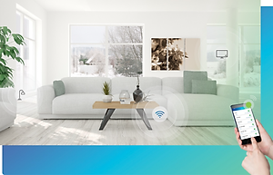 Công tắc cảm ứng Rạng Đông CTCU.WF CN.03T điều khiển từ xa, mặt kính cường lực chống xước, 3 nút bấm - Hàng chính hãng