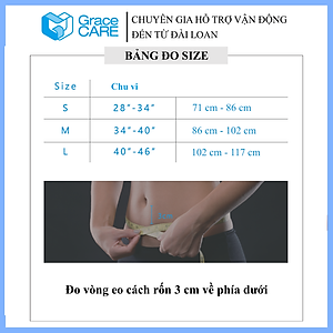 Đai Bảo Vệ Lưng Grace Care LH220 – Dây Kéo Ròng Rọc Cố Định Chắc Chắn, Giảm Đau Lưng Hiệu Quả