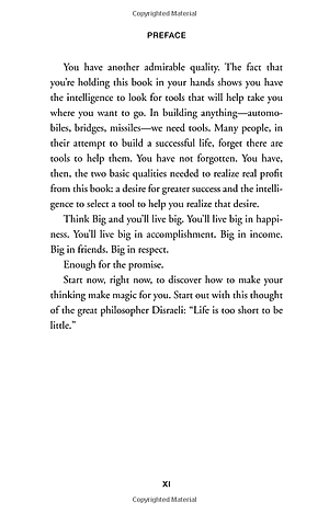 Sách The Magic Of Thinking Big