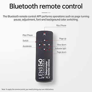 Máy nhắc chữ Teleprompter TC7 Lensgo Hàng Chính Hãng