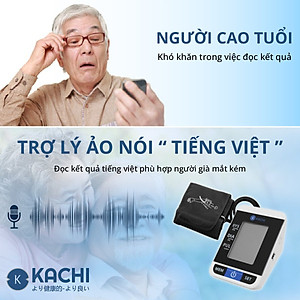 Máy đo huyết áp tự động Kachi MK167 - Hàng chính hãng