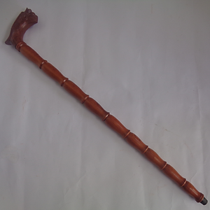 Gậy batoong gỗ hương đầu rồng cho người già