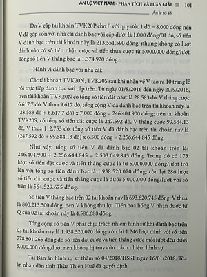 Án lệ Việt Nam – Phân tích và luận giải (Tập 2: từ án lệ 44 đến án lệ 70) – tái bản lần thứ nhất