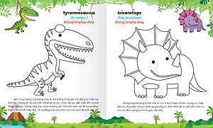 Colouring 365 Ngày Tô Màu - Khám Phá Thế Giới Phát Triển Trí Tuệ - Cuốn 2: Động Vật Hoang Dã, Khủng Long, Bò Sát, Côn Trùng