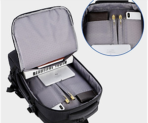 Balo du lịch tích hợp công nghệ cao cấp phong cách mới 15,6"