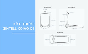 |GIÁ SỐC| Máy Chạy Bộ GINTELL - XQIAO Chính Hãng | 1 Năm Bảo Hành Chính Hãng