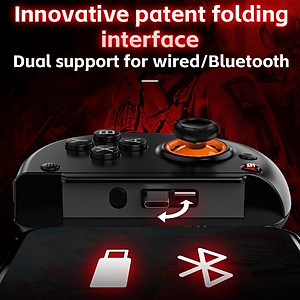 Gamepad Tay Game không dây D8 Bluetooth hoặc gắn trực tiếp điện thoại ,  siêu nhạy , không trễ cho điện thoại máy tính hàng nhập khẩu