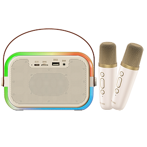 Bộ Loa Karaoke mini Bluetooth iCore ISM69 kèm 02 Micro - Hàng Chính Hãng