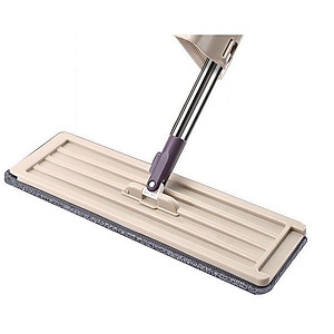  Cây Lau Nhà Tự Vắt Phẳng Thông Minh Spin Mop Xoay 360 Độ_ Tặng Kèm Hai Bông Lau