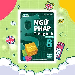 Combo Ngữ pháp tiếng Anh nâng cao lớp 8 (Global) (2 Tập)