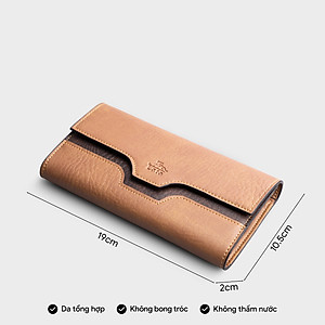 Ví Lata ( Thời trang nữ dáng cầm tay dáng dài - Ví da VN65 )