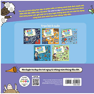 Sách Bộ Trò Chơi Tư Duy Cho Trẻ: Giải Mã Mê Cung