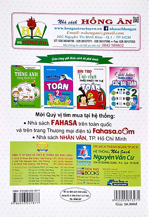 Vở Bài Tập Nâng Cao Tiếng Việt 2 - Tập 2