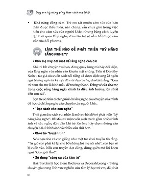 Dạy Con Kỹ Năng Sống Theo Cách Mẹ Nhật