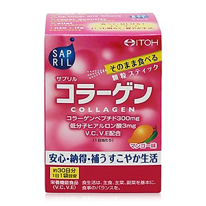 Thực phẩm bảo vệ sức khỏe Itoh Sapril Collagen 30 gói/hộp số 1 Nhật Bản