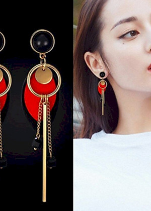 Khuyên tai hàn quốc đẹp sang chảnh