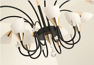 Đèn chùm ASHEN kiểu dáng hiện đại trang trí nội thất sang trọng.