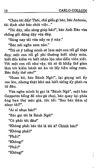 Sách Pinocchio Cậu Bé Người Gỗ