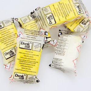 Hộp 60 viên khử mùi hôi, làm sạch lồng máy giặt Denkmit Anti-Kalk-Tabs Đức