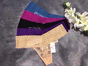 Bộ 10 quần lót ren lọt khe 6214 sexy 