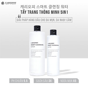 Nước tẩy trang Caryophy smart cleansing water 500ml