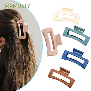 Kẹp Tóc Màu Trơn Kiểu Dáng Thanh Lịch Cho Nữ