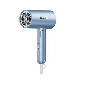 Máy sấy tóc công nghệ ion Elmich HDE-8591, công suất 1900W, tay cầm gấp gọn tiện dụng, sấy ion với mật độ lên tới 1,2 triệu ion/m3 kèm lực gió khỏe - Hàng Chính Hãng
