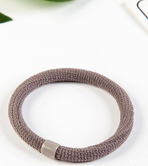 Set 10 dây cột tóc trơn đơn giản nhiều màu ngẫu nhiên COT96