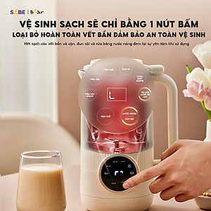 Máy làm sữa hạt Bear 0.6L SB-SH06C 0.6L (600W) - Hàng chính hãng