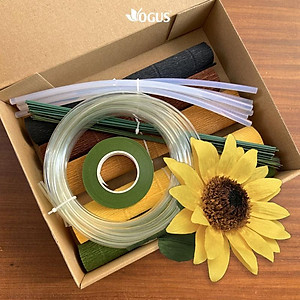 Mua Bộ Nguyên Liệu Handmade Làm Hoa Hướng Dương Giấy Nhún Dùng ...