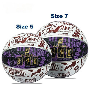 Quả  Bóng Rổ Số 5 Tặng Kèm Kim Bơm + Túi Lưới