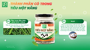 Tiêu một nắng Organic Bầu Mây 35g - Cay cấp độ 4 với độ cay đậm đà, tươi dẻo, cay mềm món khai vị đậm đà tự nhiên, giúp kích thích vị giác, giúp ăn ngon miệng hơn, cải thiện chức năng của hệ tiêu hoá