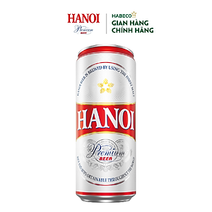 Bia Hanoi Premium - Thùng 24 lon 330ml