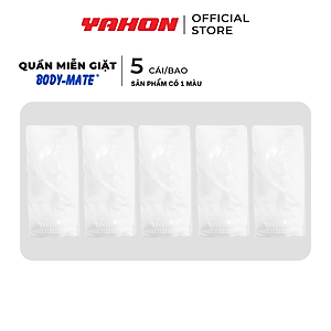 Bao Quần Lót Miễn Giặt Tiện Lợi BODY-MATE Nữ, 5 Cái/Bao