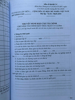 Sách Hướng Dẫn Chế Độ Kế Toán Hành Chính Sự Nghiệp theo Thông tư 24/2024/TT-BTC (V2456T)