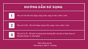 Viên uống Emmats hỗ trợ cải thiện suy giảm nội tiết tố nữ (Hộp 20 viên)