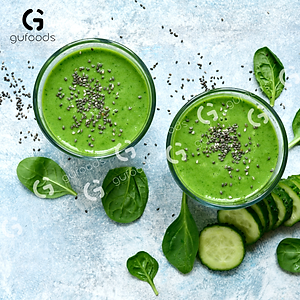 Hạt chia GUfoods - Giàu chất xơ và Omega-3, Tốt cho hệ tiêu hoá, Lành mạnh, Healthy, Eat clean