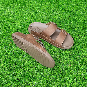 Dép nam siêu nhẹ Trường Hải 2 dây da  bò mềm siêu nhẹ DN159