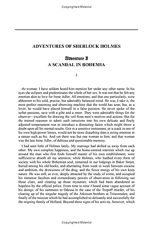 Sách The Adventures Of Sherlock Holmes (Collins Classics)