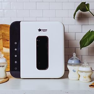 Bình Sữa PP Ty Siêu Mềm Tự Nhiên Tommee Tippee Natural Start 150ml, Núm Ty Của Bình 0-3 Tháng - Hoạ Tiết