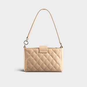 Túi Yuumy ( Thời trang nữ hình chữ nhật họa tiết chần chỉ size 21 - Túi đeo vai da Seasand YN211 )