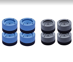 Combo 4 Chân Đỡ Đa Năng Bằng Nhựa - Chân Đế Kê Máy Giặt Chống Rung Chống Ồn GroFa- Hàng Việt Nam 