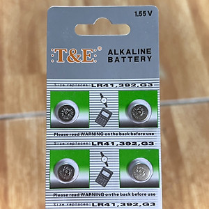 10 Viên Pin Cúc Áo LR41 - AG3 - L736 Vinnic 1,5V