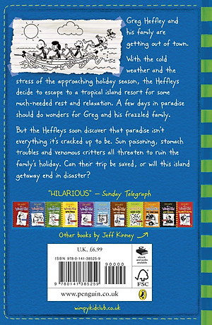 Truyện thiếu nhi tiếng Anh - Diary of a Wimpy Kid 12: The Getaway (International Bestseller) (Paperback)